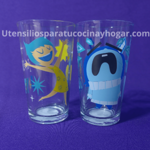 VASOS DE VIDRIO INTENSAMENTE